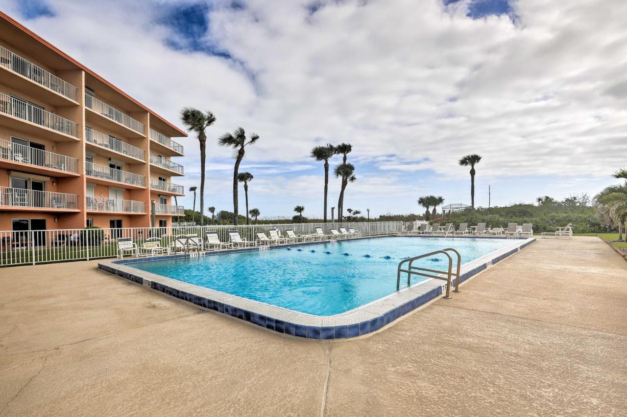 Oceanfront Cocoa Beach Condo With View Walk To Pier Exterior foto