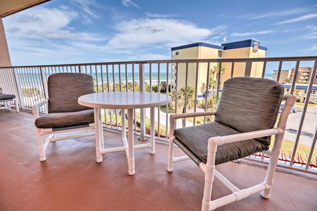 Oceanfront Cocoa Beach Condo With View Walk To Pier Exterior foto